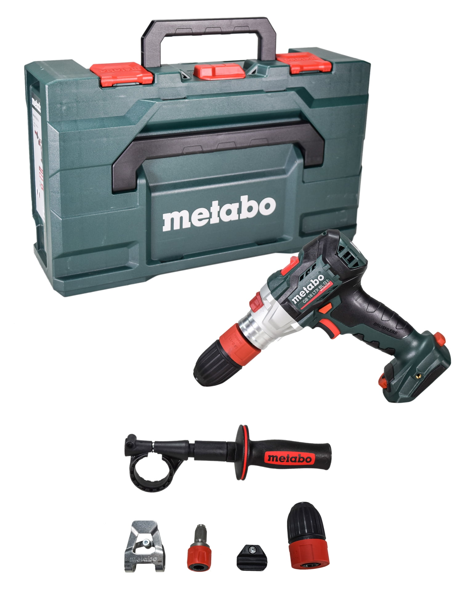 Metabo 602362840 GB18LTXBLQI 18V Lithium-Ion Brushless Cordless Tapper