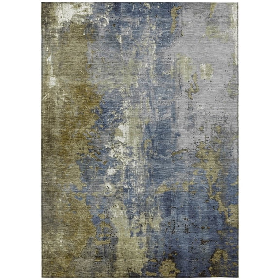 Dalyn Rugs Machine Washable Indoor/Outdoor Chantille Khaki 2'6" x 3'10" Rug