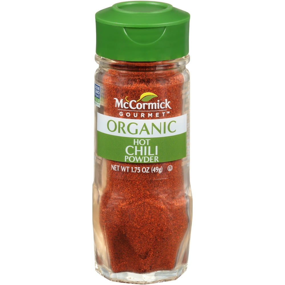 McCormick Gourmet Organic Hot Mexican Chili Powder, 1.75 oz