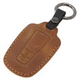 thumbnail image 4 of BUYISI Leather Remote Car Key Fob Case Cover For Toyota For Corolla For Camry For Rav4 2 Buttons Brown, 4 of 9