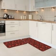 thumbnail image 5 of Yiaed Tomatoes And Chili Kitchen Rugs Sets of 2 Kitchen Mats Cushioned Anti Fatigue Kitchen Rug Tapetes Para Cocina for Sink,Laundry Room, 5 of 6
