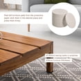 thumbnail image 4 of Uxcell Furniture Sliders, Round Self Adhesive Felt Furniture Pads, Floor Protectors for Furniture Feet 3.54'' 16Pcs, 4 of 5