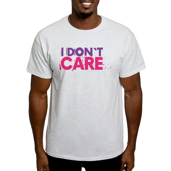 CafePress - I Don't Care T Shirt - Men's Classic Graphic T-Shirt