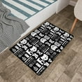 thumbnail image 6 of Game Rug Teen Boys Carpet with Game Controller Decoration, 3D Gaming Rugs for Boys Bedroom Living Room Playroom, Non-Slip Gamer Carpet Children Gaming Area Rugs (Black&White, 63" x 47"), 6 of 8