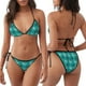 thumbnail image 3 of Fotbe Funny Chicken Traje de Baño para Mujer de Dos Piezas – Bikini Sexy de Tirantes Tipo Halter con Diseño Triangular, 3 of 6