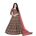 thumbnail image 1 of Robe de Fête Indienne Anarkali Pakistanaise Faite sur Mesure, Robe de Designer, Salwar Kameez Lourd, Vêtement, 1 of 4