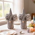 thumbnail image 6 of Fwttom Bunny Ear Easter Gnomes Handmade Faceless Spring Gnomes Decorations for Home Plush Tabletop Ornament, 6 of 7