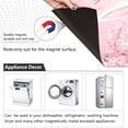 thumbnail image 2 of Dailycode Dishwasher Magnet Cover Magnetic Fridge Door Cover Home Kitchen Decor, Bunny in Pink Dress and Butterfly, 23"x 26", 2 of 6