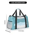 thumbnail image 3 of Balery Bathtub with Soap Bubbles Bolsa de Gimnasio para Mujeres, Bolsa de Viaje con Bolsillo Húmedo, Bolsa de Fin de Semana para Mujeres, Bolsa de Viaje Resistente al Agua, 3 of 7