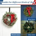thumbnail image 5 of HOOSUN 4th of July Decorations Wreath Hangers for Front Door,12" Wreath Hook Over The Door Wreath Hanger,Garland Hangers Metal Wreath Holder Door Hanger Hook for Patriotic Front Porch Decor, 5 of 10