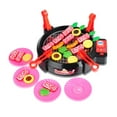 thumbnail image 3 of Ensemble de 27 Pcs de Jouets BBQ pour Enfants, Gril Réaliste Interactif, Nourriture de Jeu, Nourriture Factice, Jouet, 3 of 10