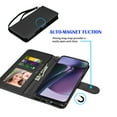 thumbnail image 3 of Tiflook For Motorola Moto G Stylus 5G | 2023 | Wallet Case, Luxury PU Leather ID Cash Credit Card Holder Slots [Kickstand Feature] [Wrist Strap] Carrying Flip Cover [Black], 3 of 6