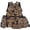 Brown Duck Camo, variant on Kids Backpack Set for Girls, Woodland Camo Deer Backpack and Lunch Box Set 4 Piece, Large Capacity Padded Straps Casual Daypack for School Travel Hiking