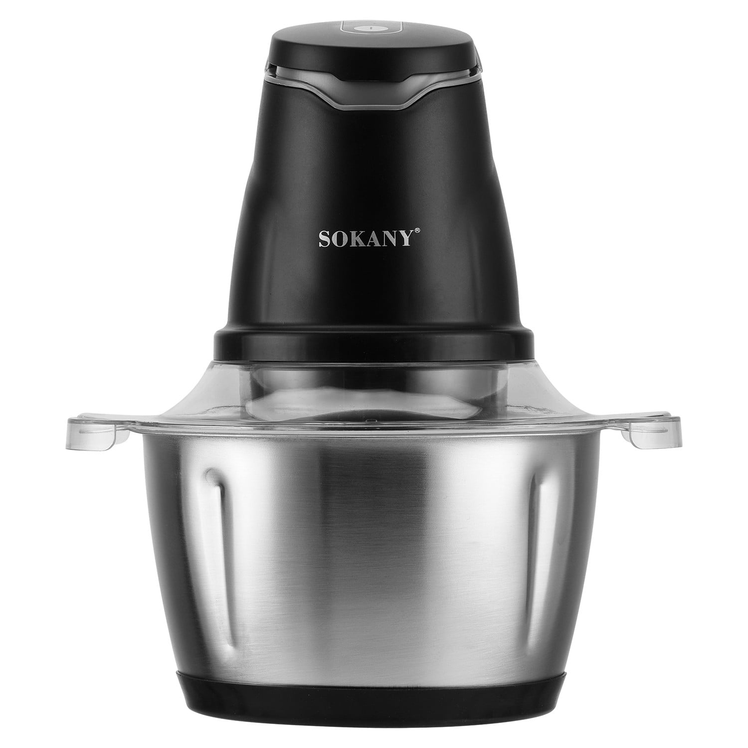 Cikuci Electric Food Chopper, 2L Stainless Steel Meat Grinder Food Processor and Sausage Maker