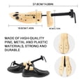 thumbnail image 3 of Ensanchador De Zapatos Ensanchador De Zapatos Ergonómico Ensanchador De Zapatos Multiusos Accesorio De Ensanchamiento De Zapatos Resistente A Prueba De Humedad Para Zapatería Al Aire Libre Monstrate AF001034-02, 3 of 6