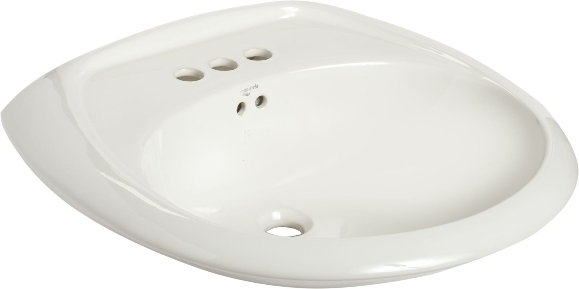 Mansfield 3484 Maverick 237/8" Vitreous China Pedestal Bathroom Sink