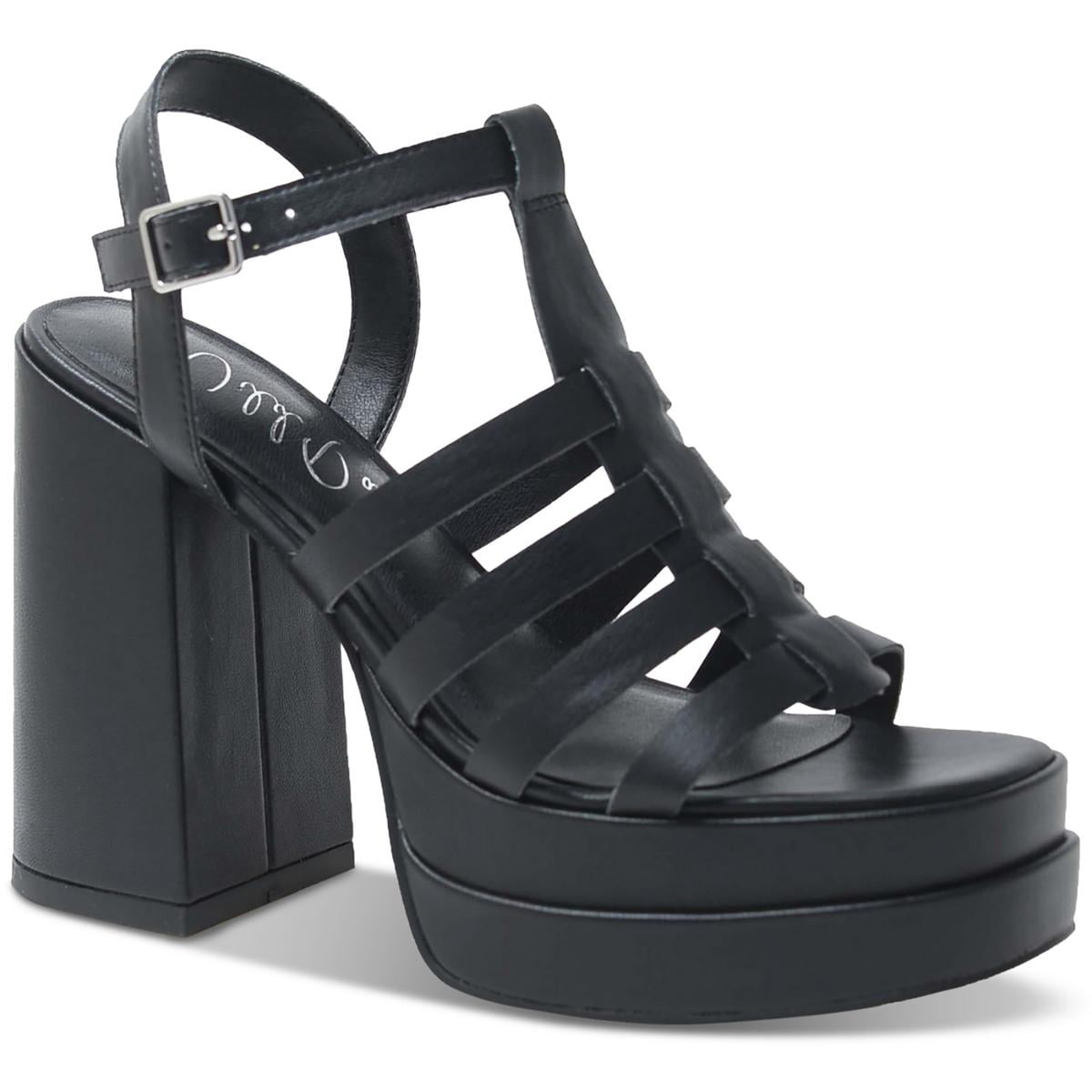 ■JILLSTUART■ Monablack platform square sandals JLSO5E553BK WILD PAIR Womens Black Floral 2
