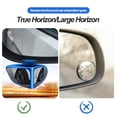 thumbnail image 4 of 360° Rotation Mirror Universal Car Blind Spot Mirror Double-sided Glass 360° Rotatable Suv Truck Auto Wide Angle Left Right Rearview Wing Mirror, 4 of 8