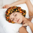 thumbnail image 6 of Yiaed Halloween Print Satin Bonnet Silk Bonnet Hair Bonnet for Sleeping Hair Bonnets, 6 of 6