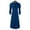 Blue, variant on Priest Gothic Robe Father Outfit Halloween For Men Role Play Clerical Garment