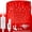 Red, variant on West Ivory 76LEDs, 10ft Red LED Rope Light, Connectable Outdoor Permanent Waterproof Accent Exterior Lighting, PVC Case, ETL Certified, Holiday, Backyard Patio, Home Garden, Decorative