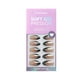 thumbnail image 3 of Press On Nails BtartBox con punta francesa, corto, almendra, cisne negro, 3 of 8