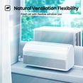 thumbnail image 6 of Hisense UltraSlim 8000 BTU 115V 350 Sq. Ft. Window Inverter Air Conditioner, White, AALW08TW26, 6 of 22