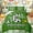 Green C, variant on Erosebridal Initial X Kids Twin Comforter Sets, Green Sport Soccer Bedding Set, 2-Piece