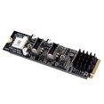thumbnail image 1 of Adaptador M.2 MKEY PCI-E a USB 3.0 PCI Express M.2 PCIE Expansion Riser Tipo C JShteea El nuevo, 1 of 9