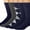 Blue, variant on Men's Socks,Dress Socks ,Classic Dress Socks Navy Assorted (5 Pack)