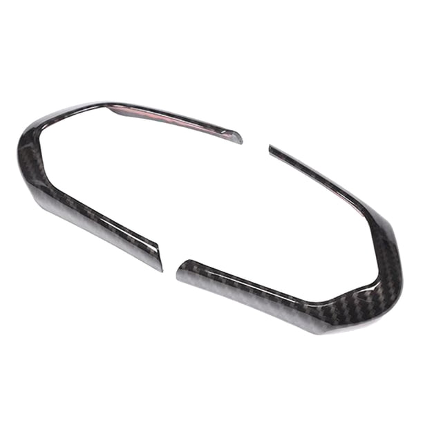 2 piezas de fibra de carbono exterior exterior exterior volante botón para BMW M3 F80 F82 F83, accesorios