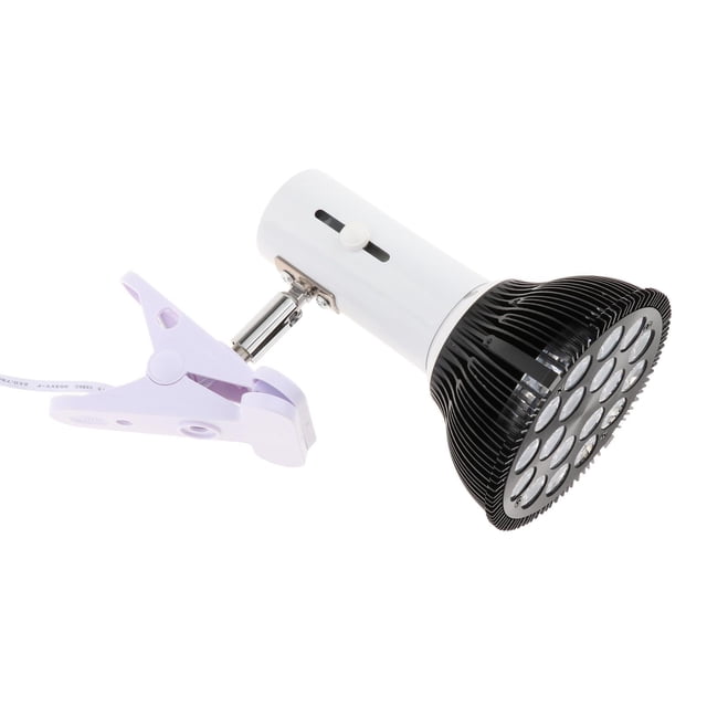 Luz roja Lámpara LED infrarroja Rojo 660nm Infrarrojo 850nm E26 E27 54W 18 LED Combo infrarrojo para dolor de piel Músculos Oficina Lámpara Zulema lámpara infrarroja