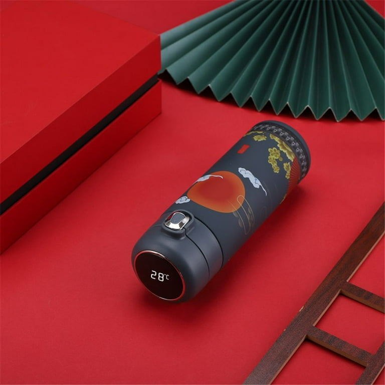 480ML Creative New Fruit Pattern Japanese Style Brand Design Coffee Vacuum Flask  Thermoses Portable Car Thermos