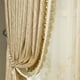 thumbnail image 3 of Custom Size Luxury French Modern Curtains for Living Room Bedroom Precision Jacquard Curtain Geometric Beige Lace Curtain Home, 3 of 5