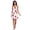 Baseball Patterns, variant on Women's Spaghetti-Strap Sleep Dress Camisole Nightdress Swans with Crowns