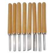 8 Wood Turning Chisel Woodworking Gouges Hobby Tool