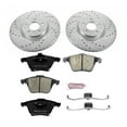 thumbnail image 3 of PowerStop Front Z23 Evolution Sport Carbon-Fiber Ceramic Brake Pad and Drilled & Slotted Rotor Kit Fits: VOLVO Select Models K5430, 3 of 10