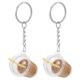 thumbnail image 1 of Milk Tea Keychain Milk Tea Cup Keychain for Keys 2Pcs Portable Backpack Charm, 1 of 4