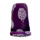 thumbnail image 2 of Funda elástica impresa para silla de ordenador, para silla de oficina, funda protectora Universal para silla de , a prueba de polvo, estir Púrpura Macarena Funda de asiento, 2 of 8