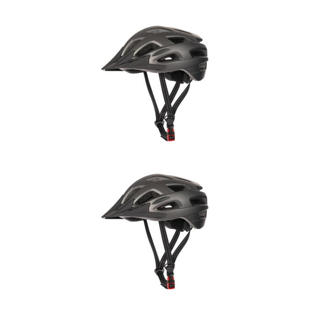 Cascos de bicicleta Toystoory ligeros y transpirables negro gris tamaño libre