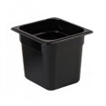 thumbnail image 1 of Thunder Group PLPA8166BK 6"D Sixth Size Food Pan, 1 of 1