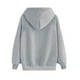 zanvin Hoodies for Teen Girls Mignon Coeur Graphique Pull-Overs Surdimensionné Cordon Sweatshirts Haut Confortable – image 3 sur 3