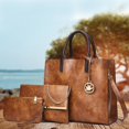 thumbnail image 3 of Conjunto De 3 Bolsos Para Mujer, Bolso De Mano De Piel Sintética, Bandolera, Regalo Ideal Para Mujer Y Niña Cateissary AP007696-01, 3 of 6