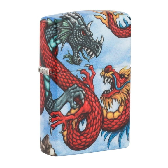 Zippo Lighter: Dragons Fighting - 540 Color 81624