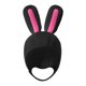 thumbnail image 1 of Gorro de natación con capucha de buceo, mantiene el calor, impermeable, ajustable negro rosa, 1 of 9