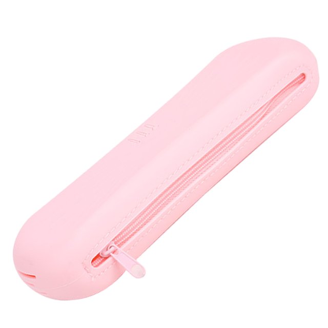 Estuche de viaje para brochas de maquillaje, organizador de brochas de maquillaje de silicona con cierre de cremallera anticaída mejorado, estuche de viaje grande para brochas de maquillaje