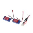 thumbnail image 2 of de 7.4v 1100mah con cable USB para A949 A959 A969 A979 V912 V913 Baoblaze Piezas de coches de control remoto, 2 of 5