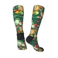 thumbnail image 4 of Easygdp Vegan Soccer Socks Sport Knee High Socks Calf Compression Athletic Socks for Men and Women, 4 of 9