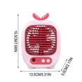 thumbnail image 4 of Dvkptbk portable ac Coolings Mist Fan Humidifying Fan USB Rechargeable Three-speed Office Desktop Fan, 4 of 7