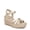 Platino Gold, variant on Womens Havana Espadrille Wedge Sandal - Medium & Wide Width